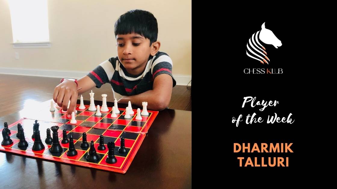Dharmik Talluri - Player of the Week