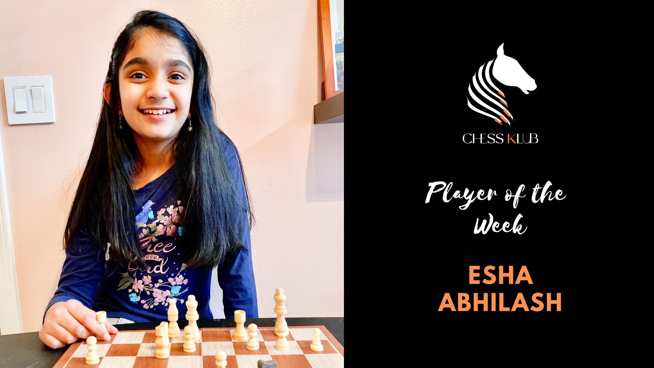 Esha Abhilash - Champion of the Week