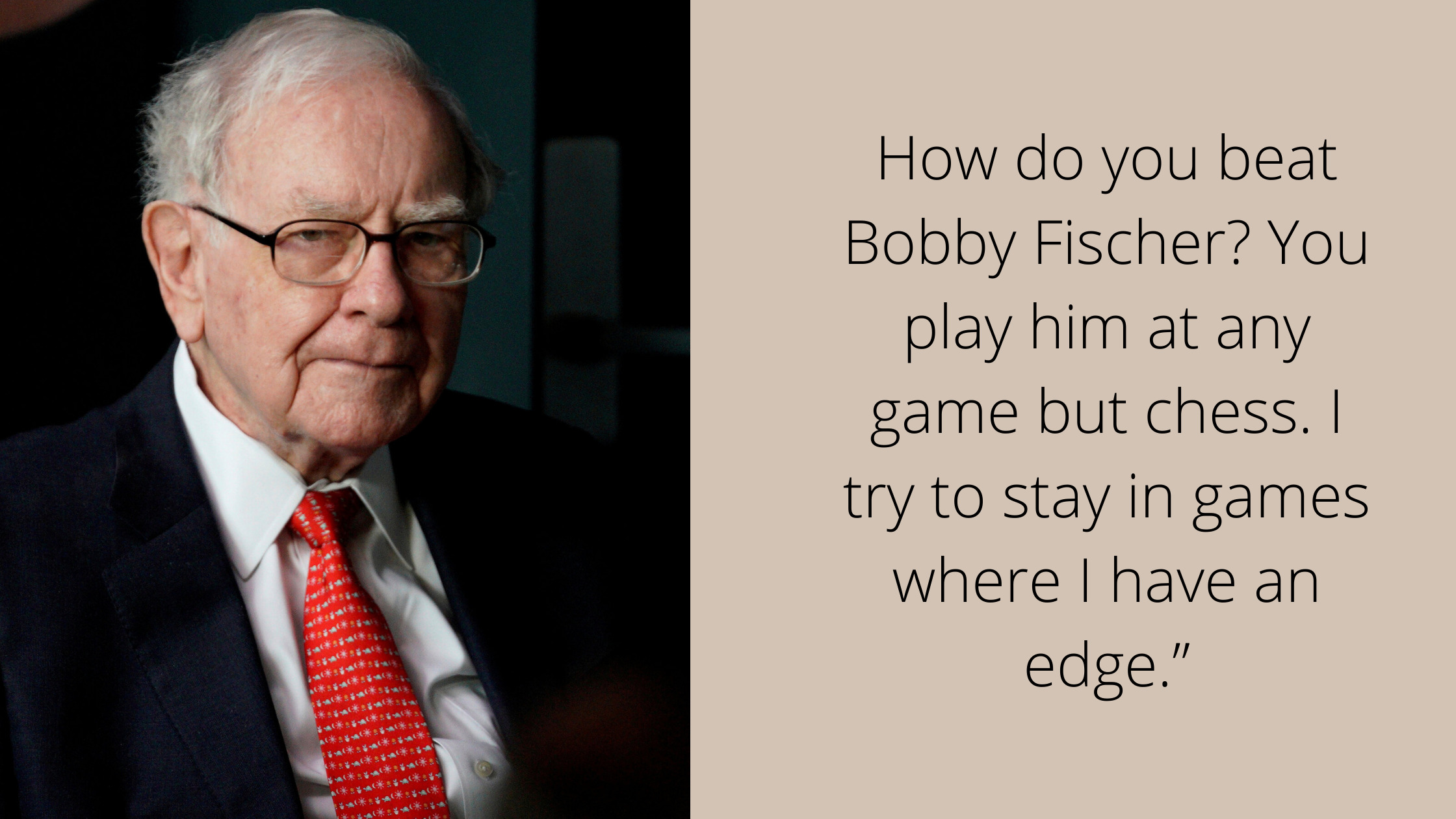 Warren Buffett on Chess