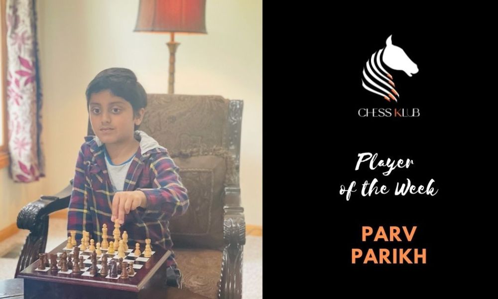 Parv Parikh – Champion of the Week