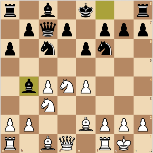 Kramnik Variation - White plays Nc3