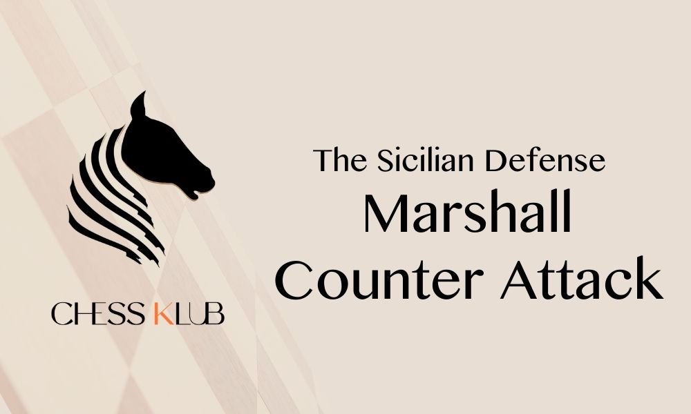 sicilian-marshal-counter-attack The Sicilian Defense: Marshall Counterattack opening demonstrated by CHESSKLUB.