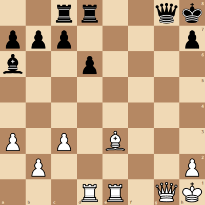 Checkmate in Two Moves - White to Play