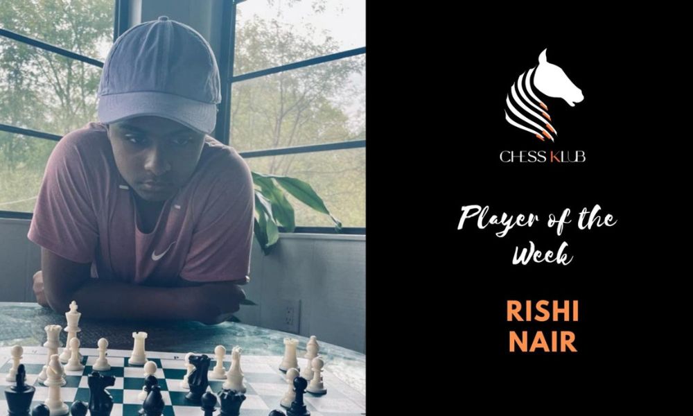 Rishi Nair – Champion of the Month