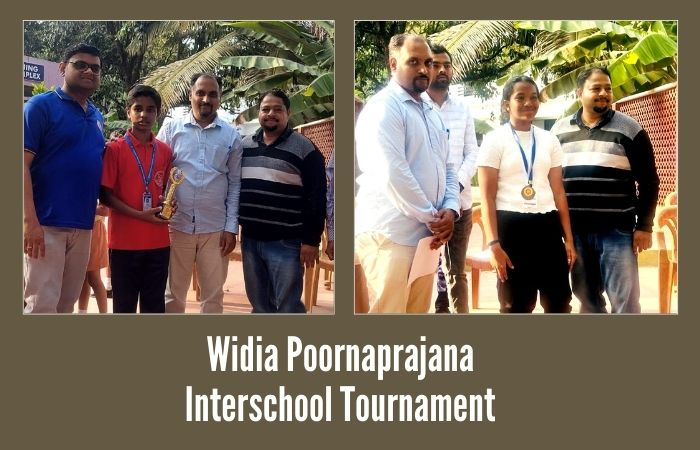 Widia Poornaprajana Interschool tournament