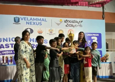 CHESS KLUB Ananth Nagar Named “Best Academy” at All India Open FIDE Rated Tournament