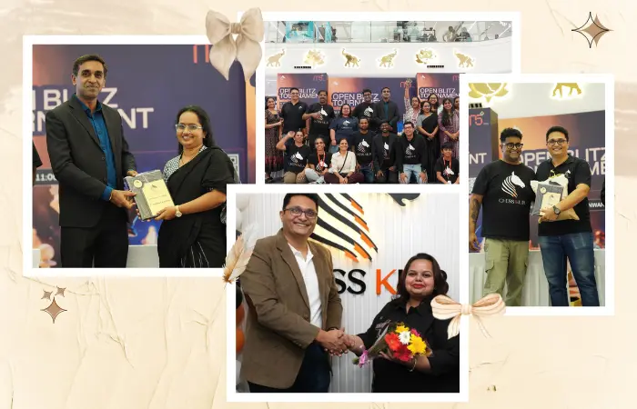 A collage of CHESS KLUB franchisee owners at franchisee meet event