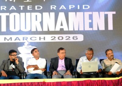 Moments from the CHESS KLUB Fide Rated Rapid Chess Tournament held in Bengaluru on March 29, 2026